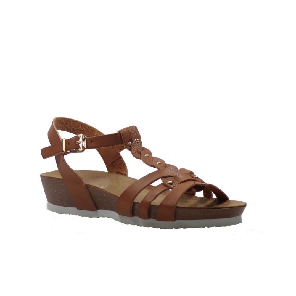 Anesis Γυναικεία Πέδιλα 21-8577 Camel