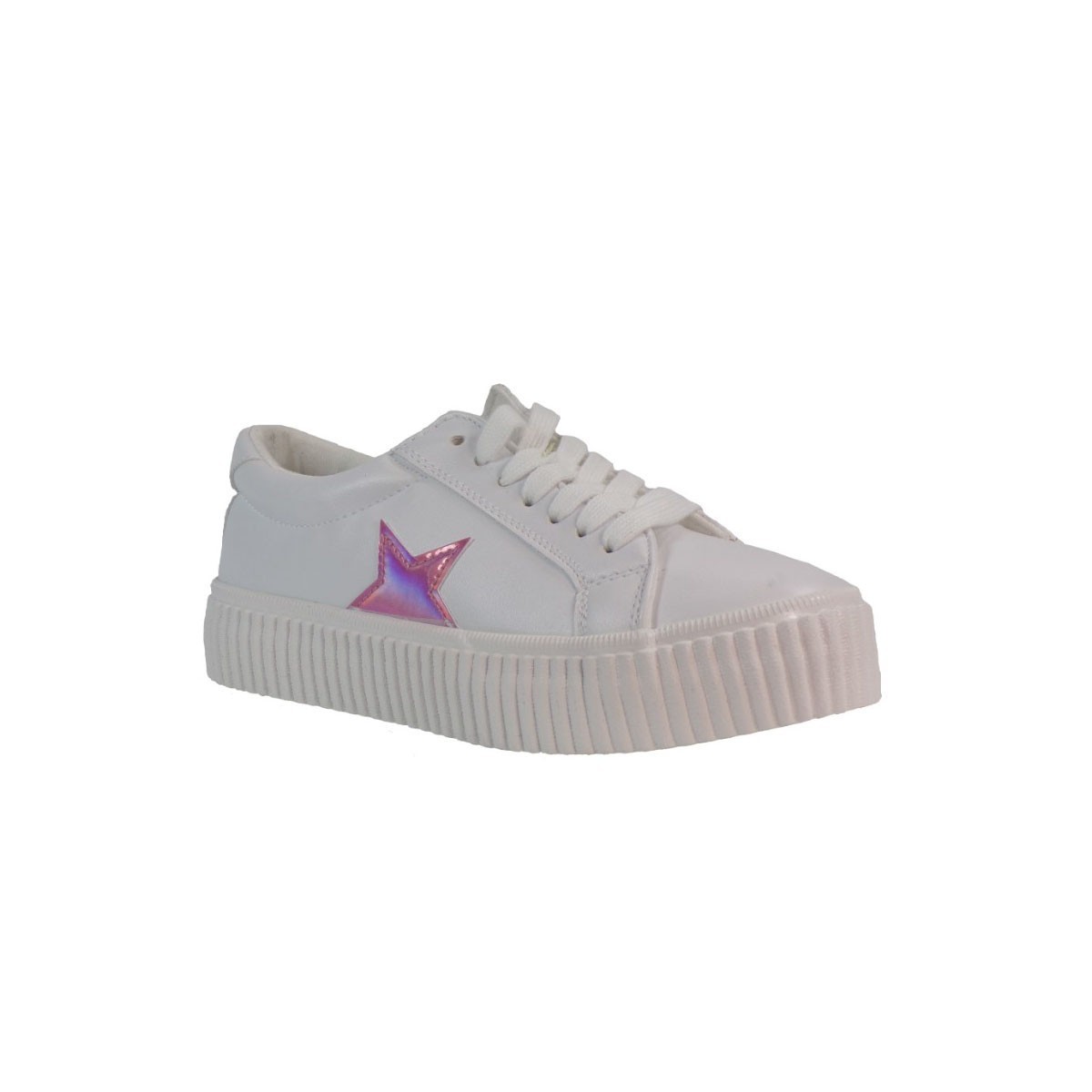 Coolway Sneakers Γυναικεία Παπούτσια CHERRY 137 Λευκό