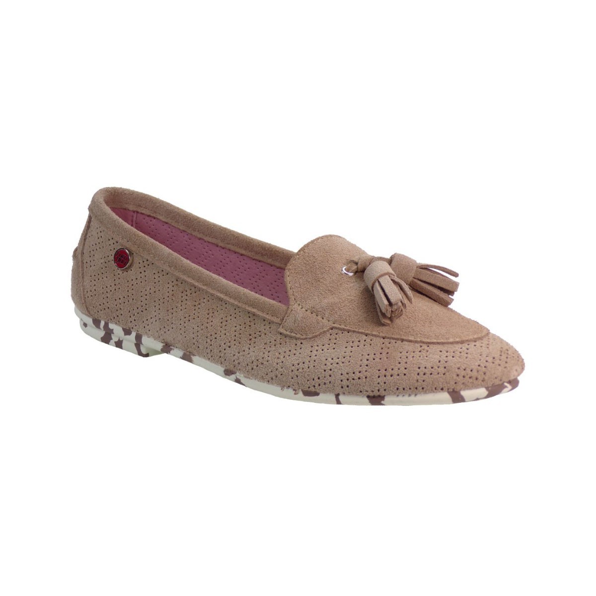 yum gum Γυναικεία Παπούτσια Mocassin Mina 17SW604/03 Μπεζ