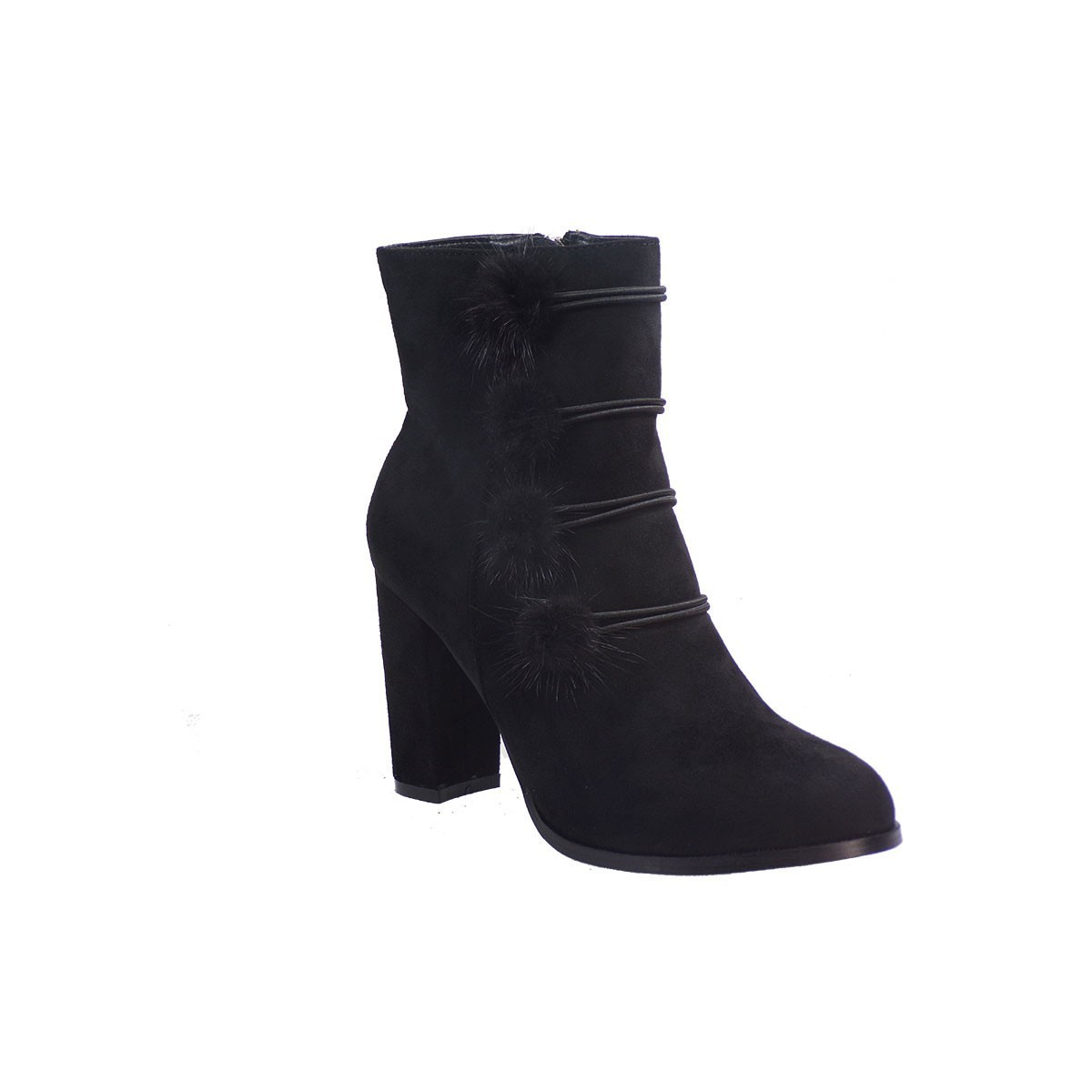 Fashion Icon Γυναικεία Παπούτσια Μποτάκια f15-06746 Μαύρο