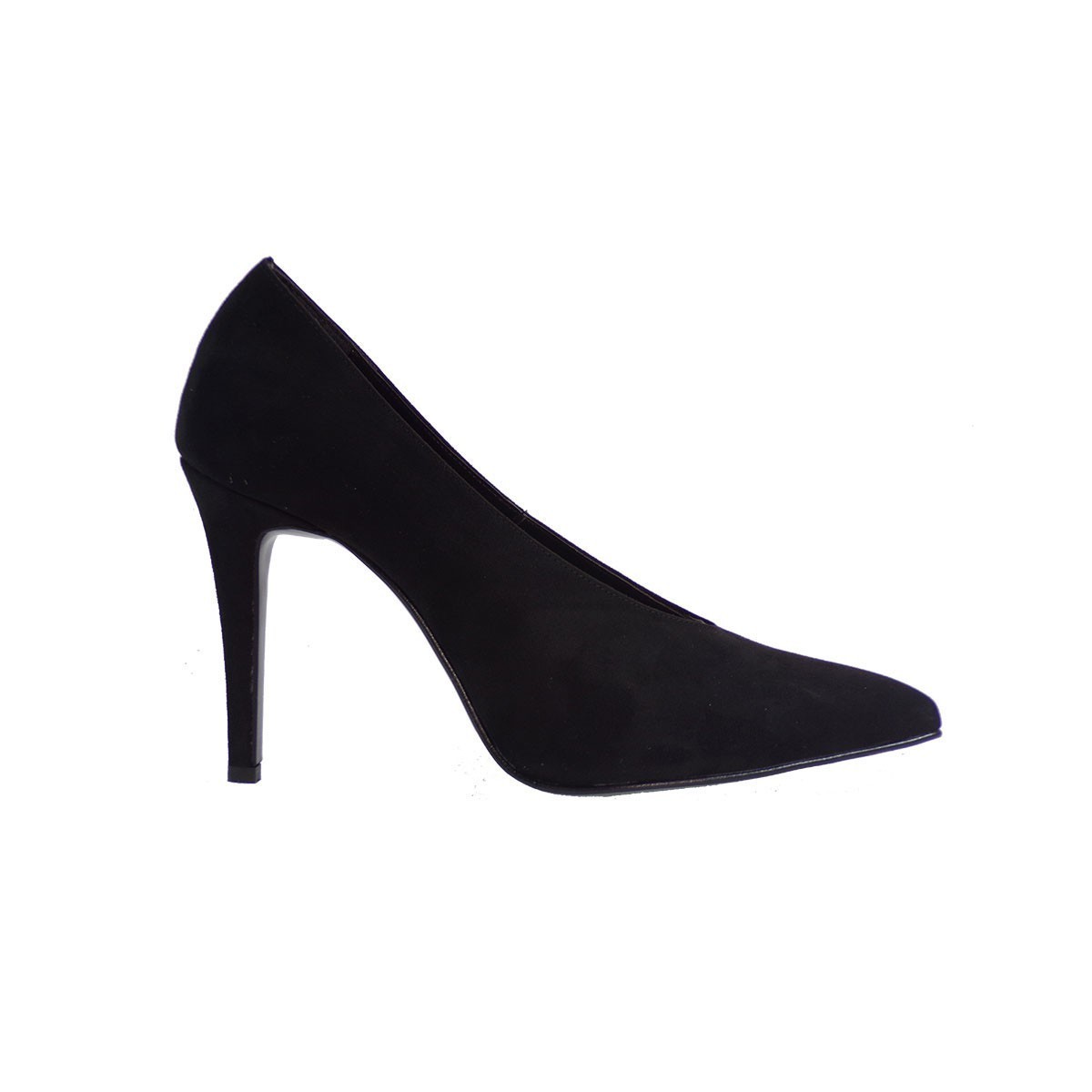 KATIA SHOES Γυναικεία Παπούτσια Γόβες 145/4807 Μαύρο Καστόρι φωτογραφία