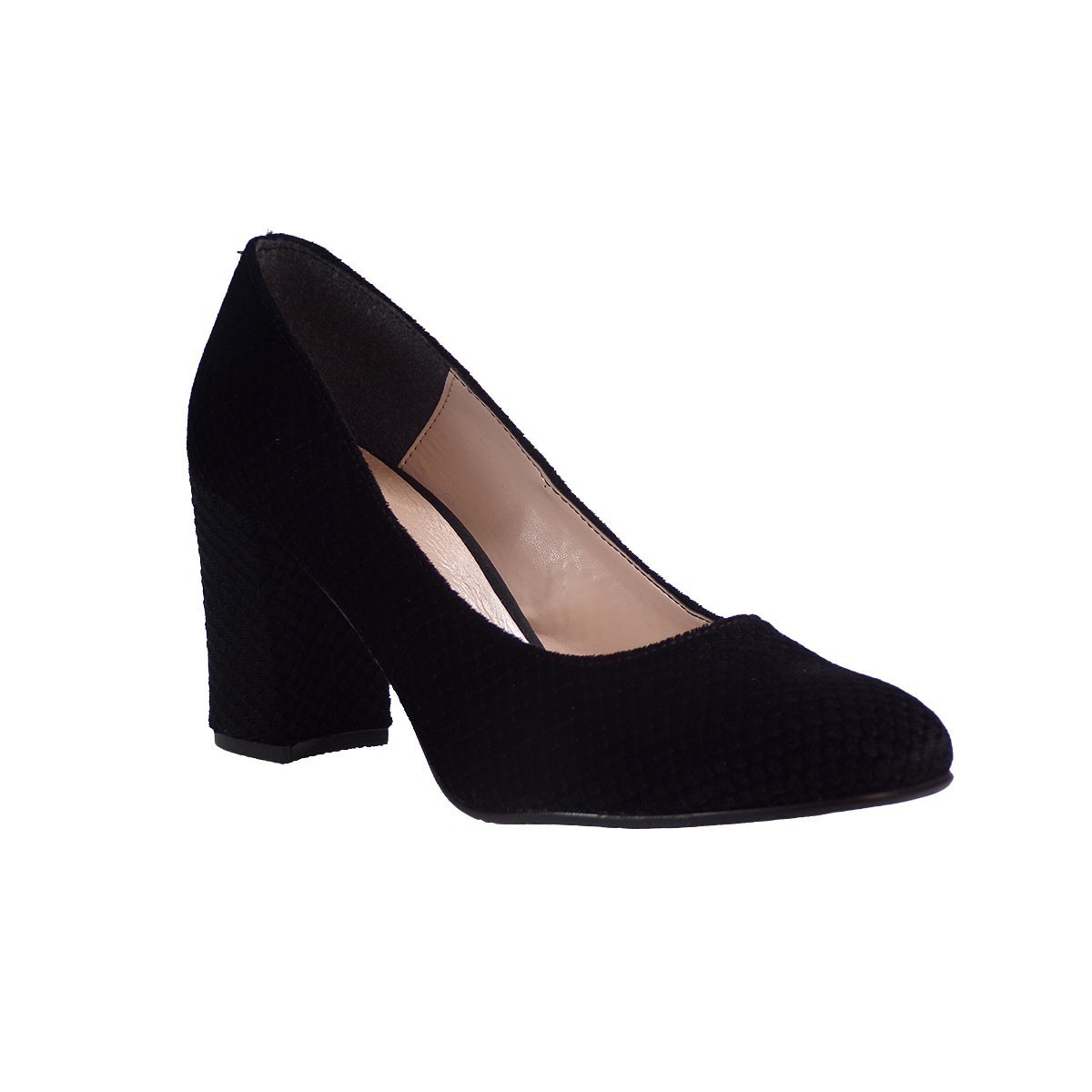 KATIA SHOES Γυναικεία Παπούτσια Γόβες ΓΟΒΑ/1785 Mαύρο Λέπι