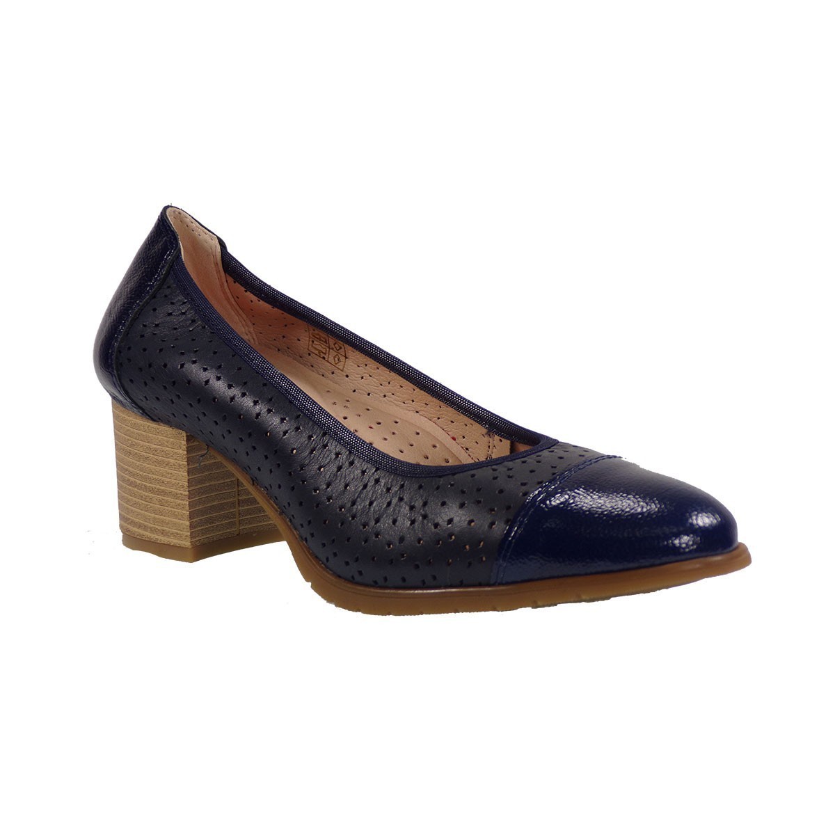 PEPE MENARGUES SHOES Γυναικεία Παπούτσια 1819 Μπλέ Δέρμα