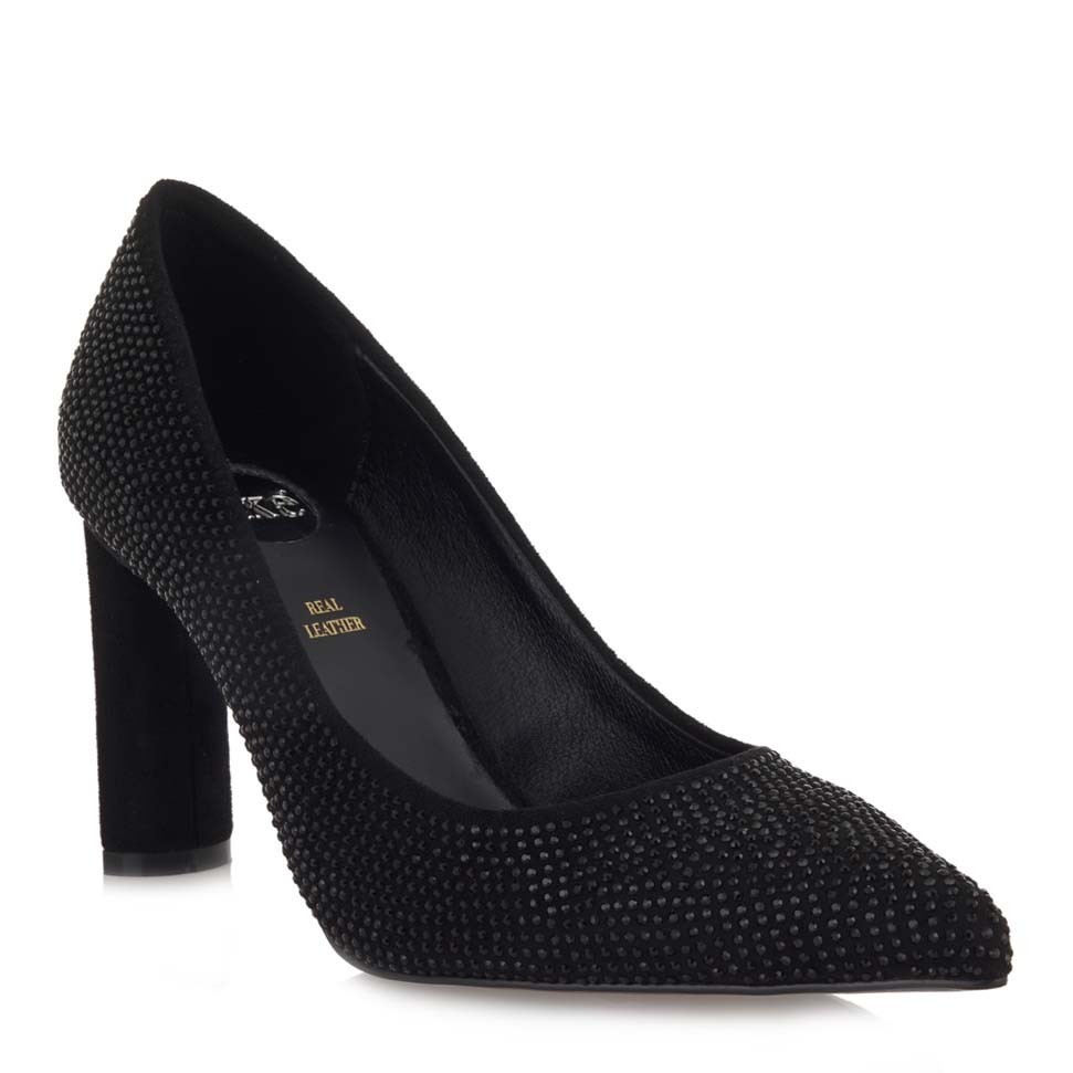 EXE SHOES Γυναικεία Παπούτσια Γόβες MIRELLA-453 Μαύρο Καστόρι H17004535004