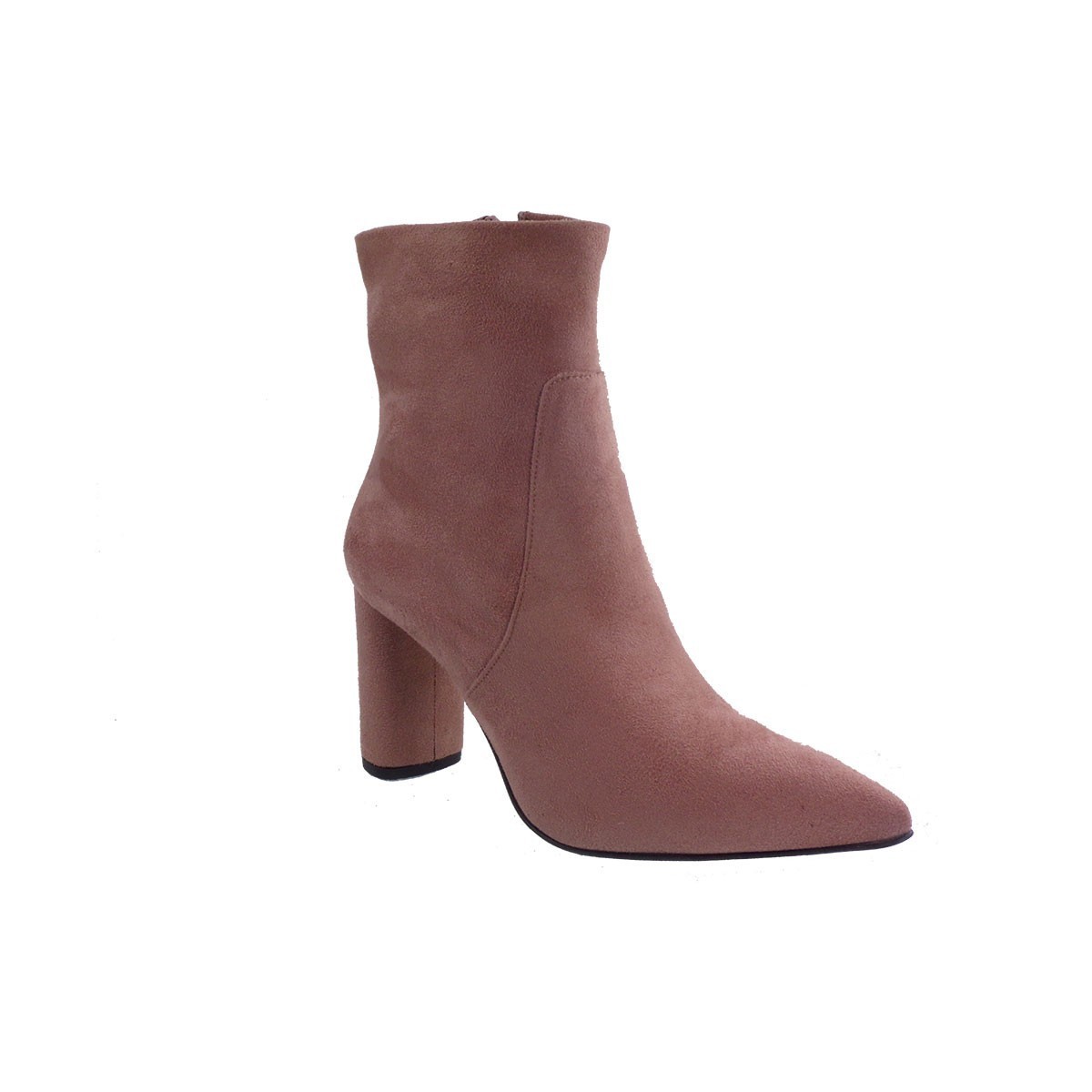 Fardoulis Shoes Γυναικεία Παπούτσια Μποτάκια 4311 Nude Kασ. Λικρα