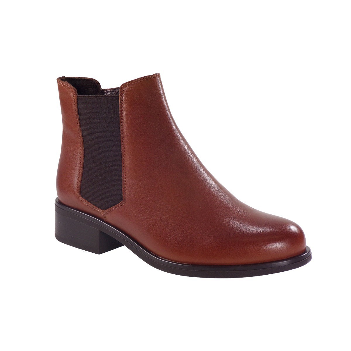 PEPE MENARGUES SHOES Γυναικεία Παπούτσια Μποτάκια 9050 Ταμπά Δέρμα
