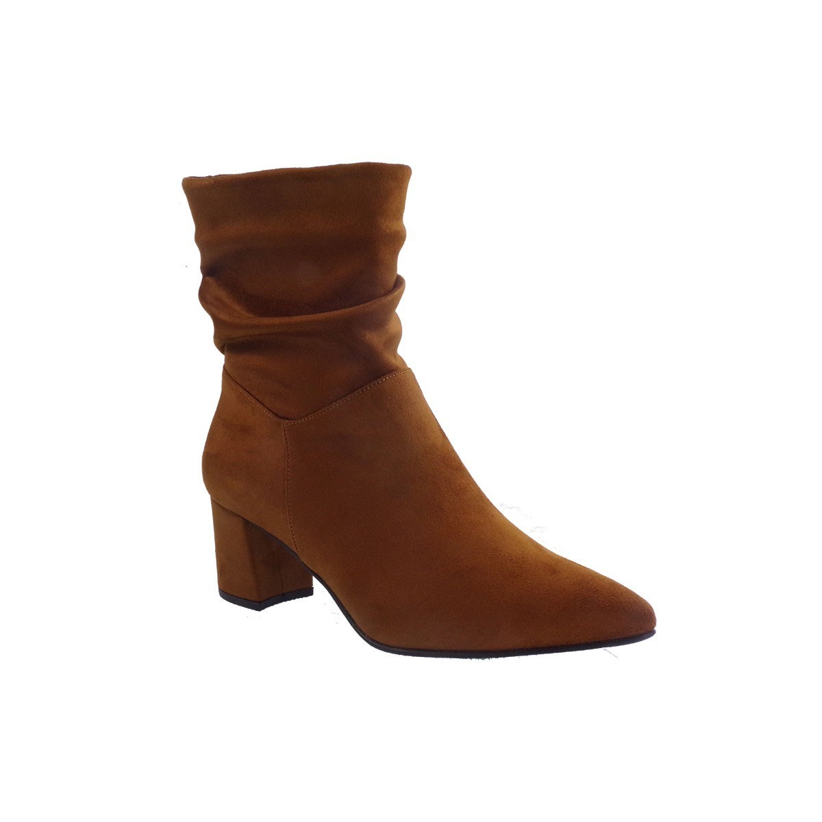 Fardoulis Shoes Γυναικεία Παπούτσια Μποτάκια 5703 Ταμπά Καστόρι Λικρα