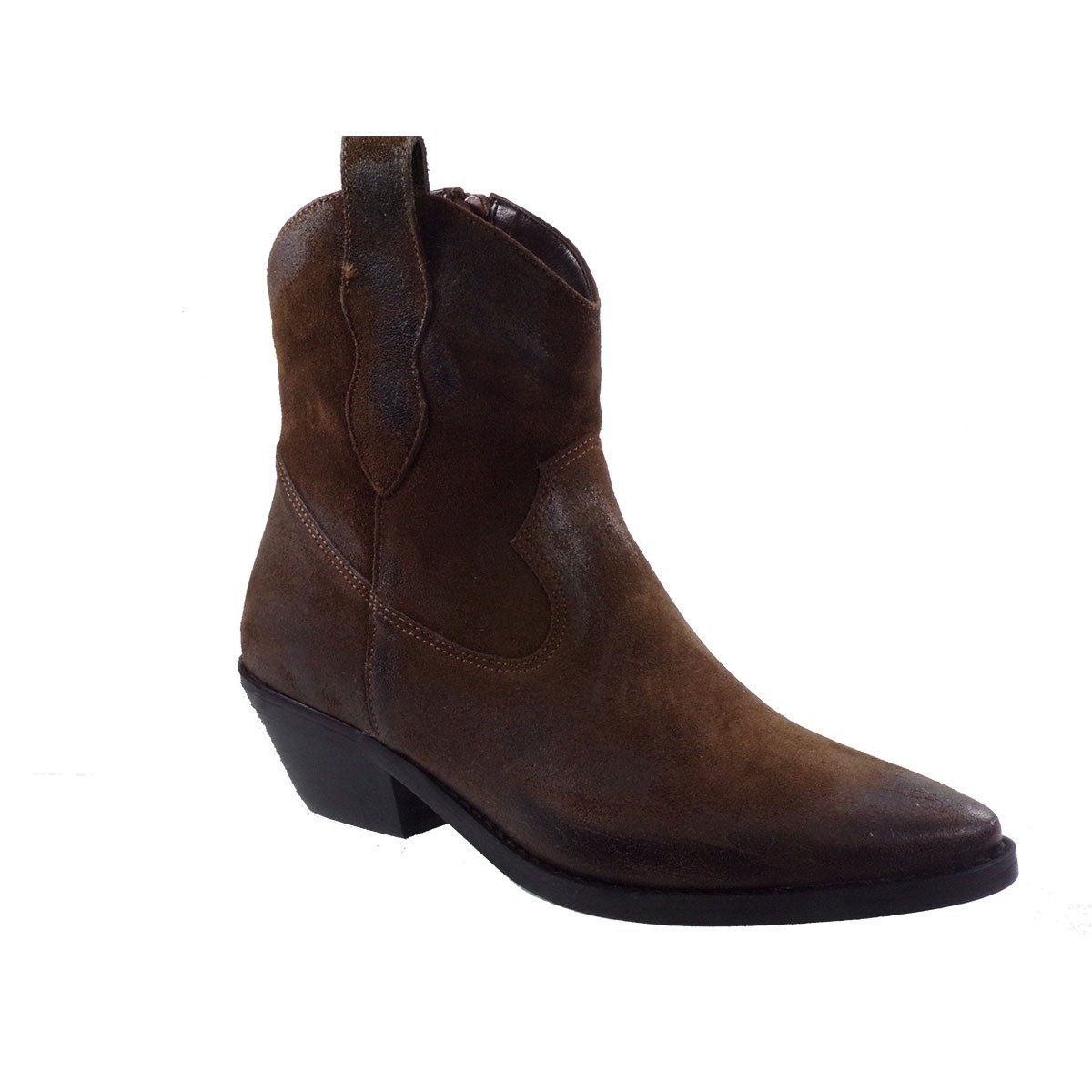 Fardoulis Shoes Γυναικεία Παπούτσια Μποτάκια 4108 Καφέ