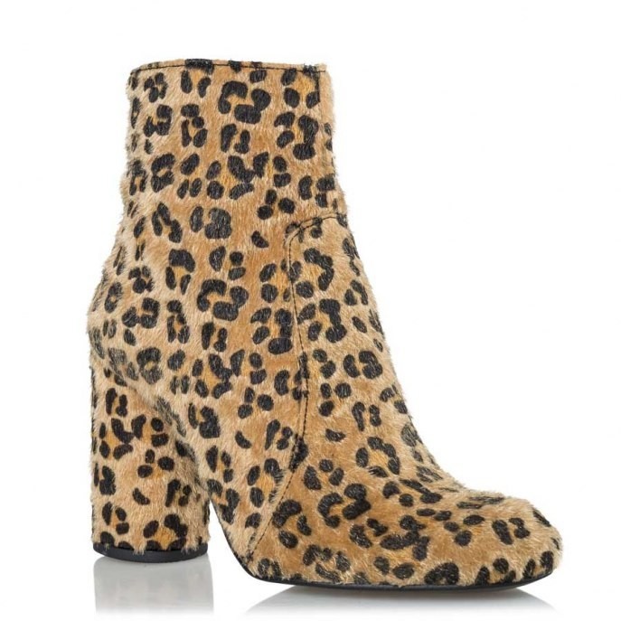 Envie Shoes Γυναικεία Μποτάκια E02-08151-97 Λεοπάρ