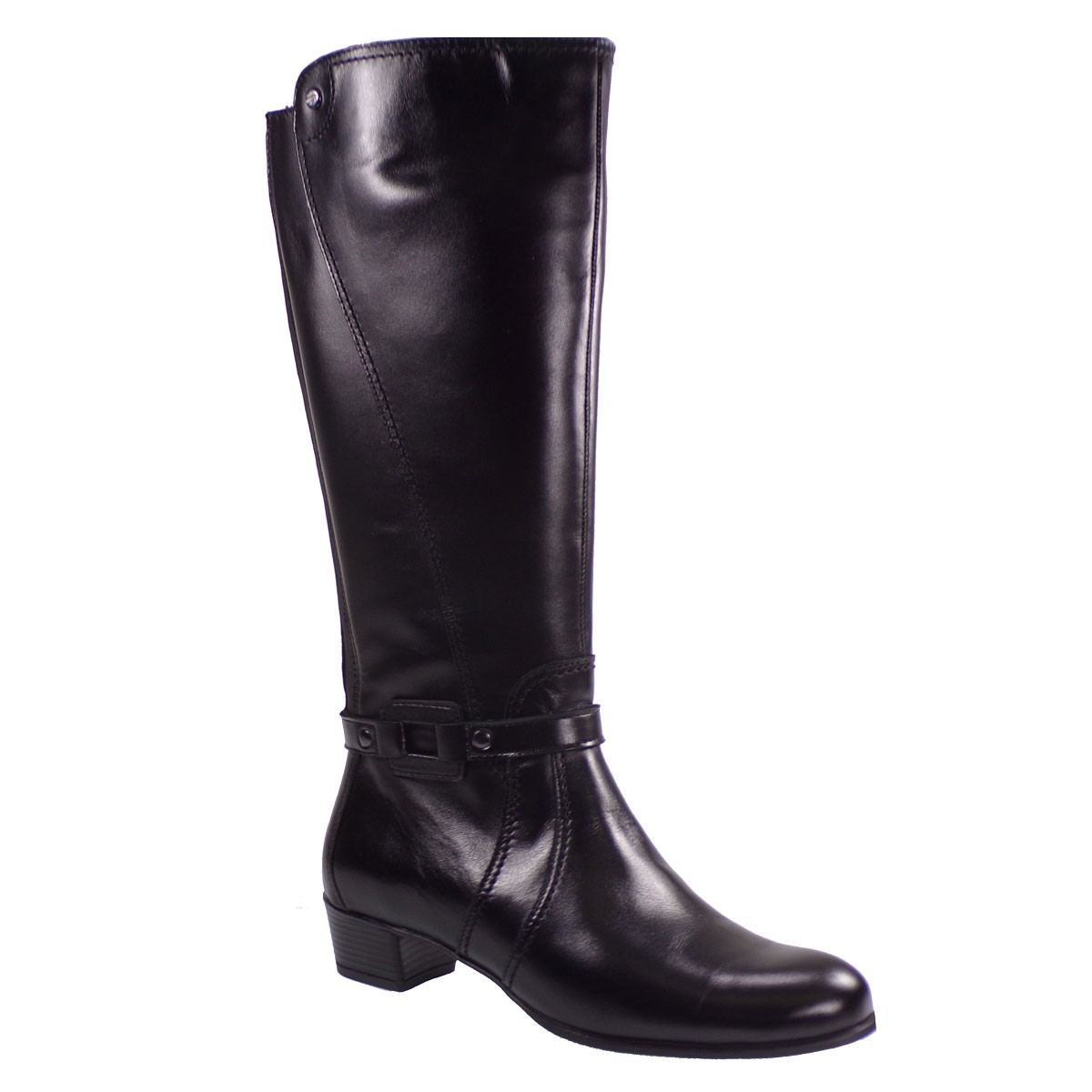 Softies Shoes Γυναικείες Μπότες 7987 Μαύρο Δέρμα