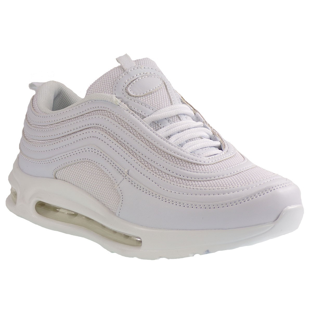 Bagiota Shoes Γυναικεία Παπούτσια Sneakers Αθλητικά B-1001 Λευκό
