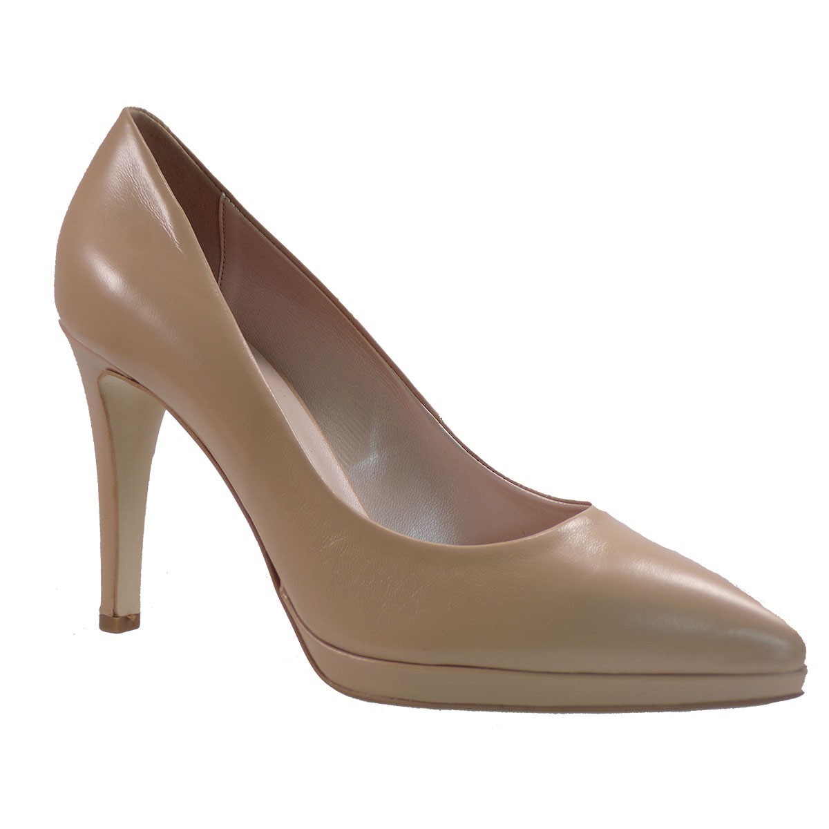 Fardoulis Shoes Γυναικεία Παπούτσια Γόβες 2501 Μπέζ Δέρμα