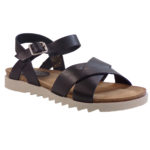 Fluchos Femme Γυναικεία Παπούτσια Πέδιλα F0473 Μαύρο
