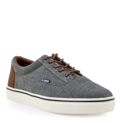 JK LONDON Ανδρικά παπούτσια Sneakers 18603 Γκρί I57006031555