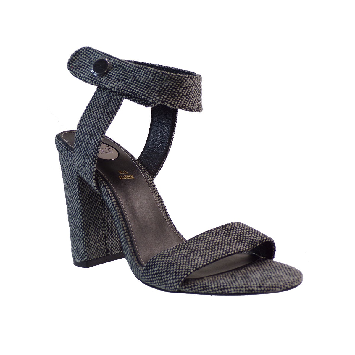 EXE Shoes Πέδιλα Γυναικεία LIDIA-273 Λευκό-Μαύρο I4700273548305