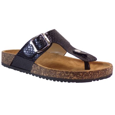 Bagiota Shoes Γυναικείες Παντόφλες Σαγιονάρες S-389 Μαύρο