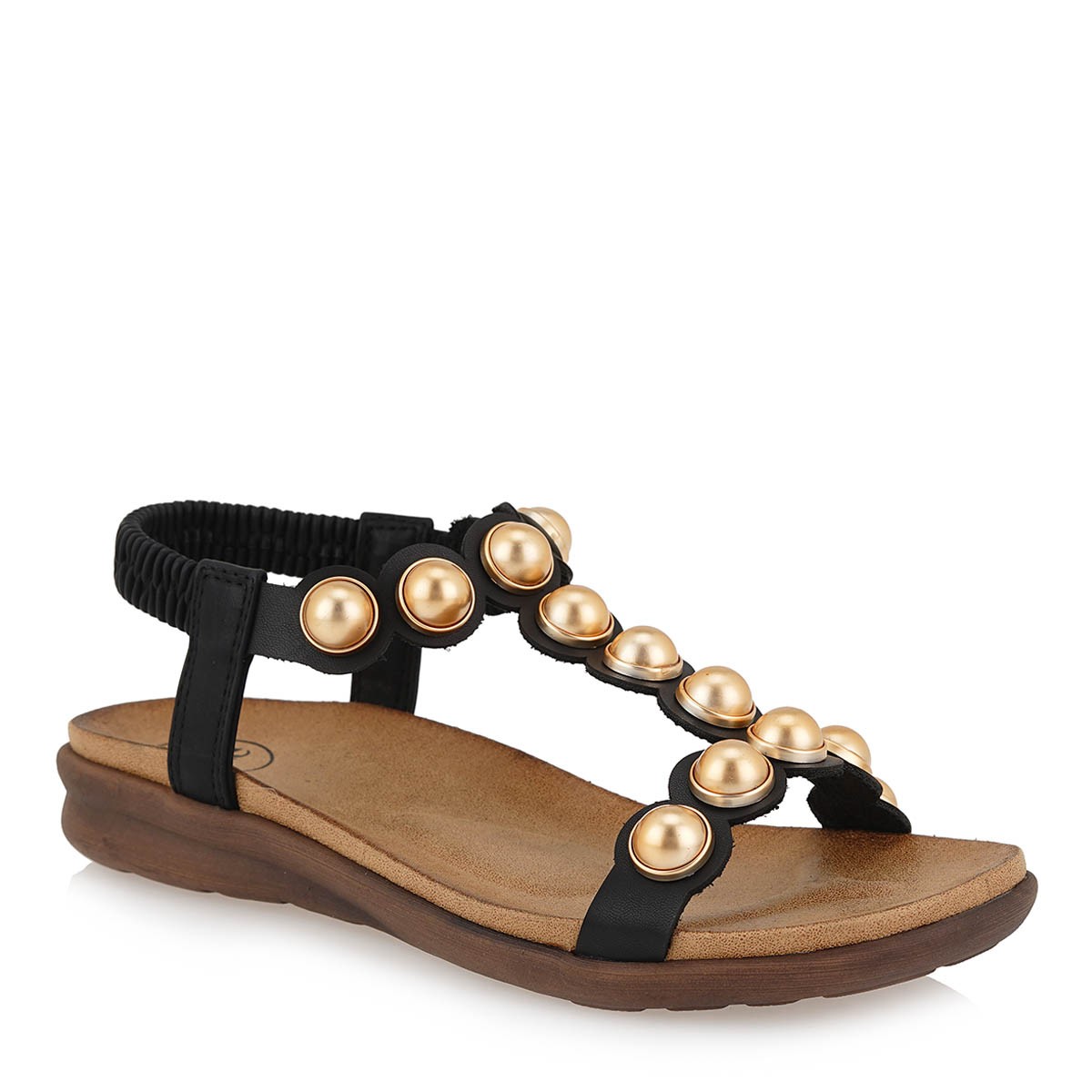 EXE Shoes Γυναικεία Πέδιλα 874 Μαύρο I489Q8742001