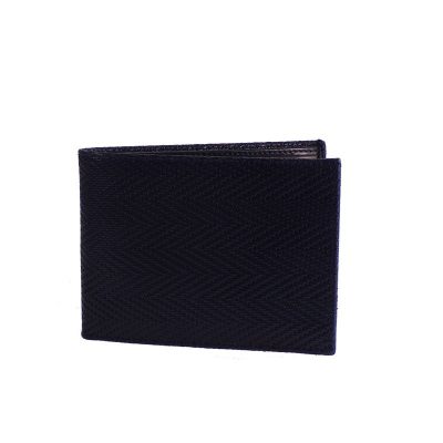 BOR Original Leather Ανδρικά Πορτοφόλια Δερμάτινα 3062-82 Μπλέ Ψάθα Δέρμα