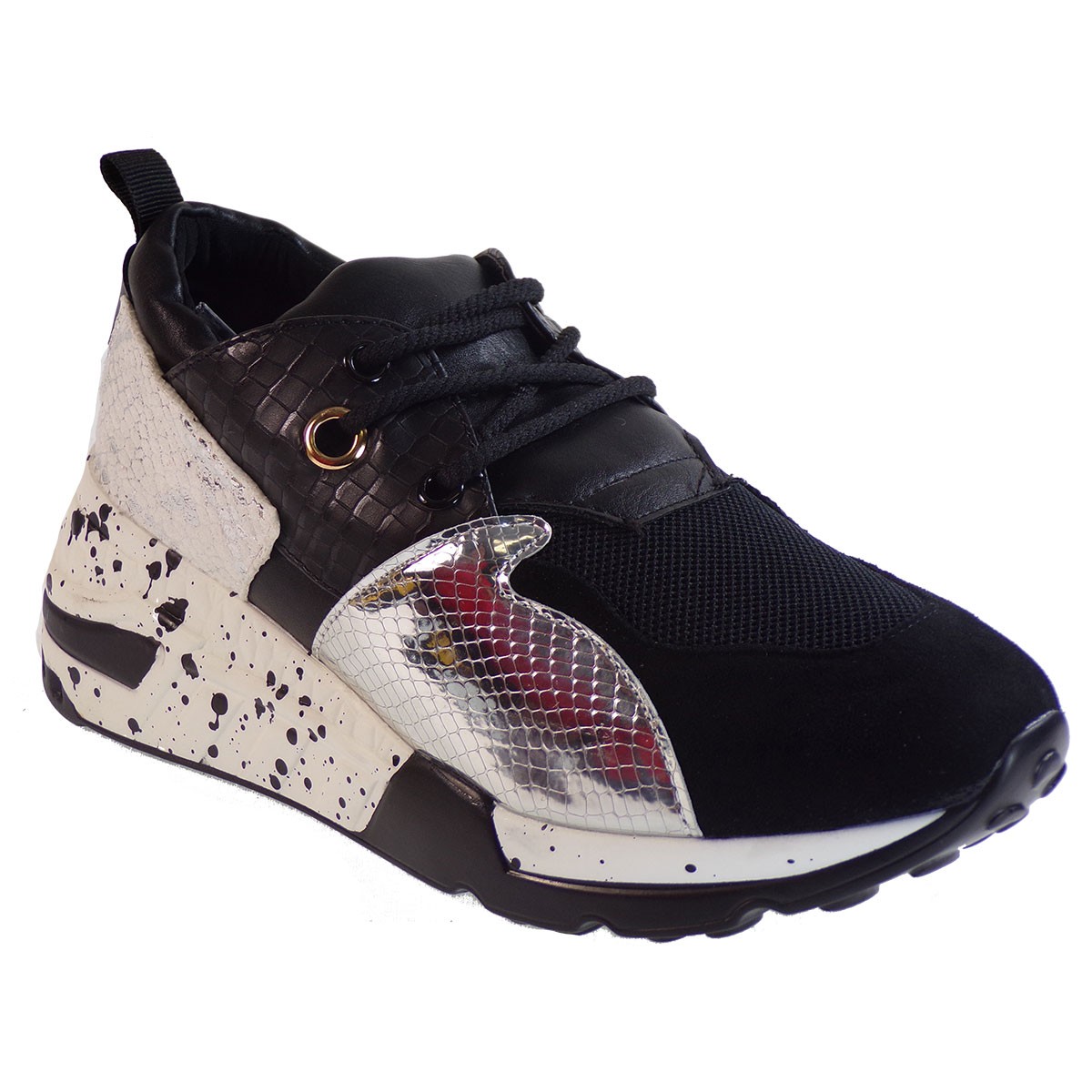 Bagiota Shoes Γυναικεία Παπούτσια Sneakers Αθλητικά H8956 Μαύρο