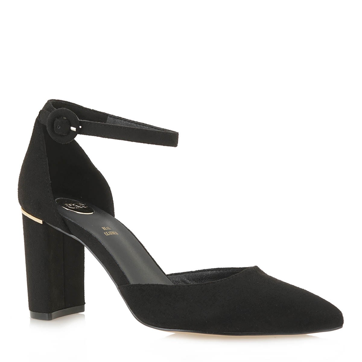 Exe Shoes Γυναικείες Γόβες 100-LES4E Μαύρο Καστόρι J1700100497