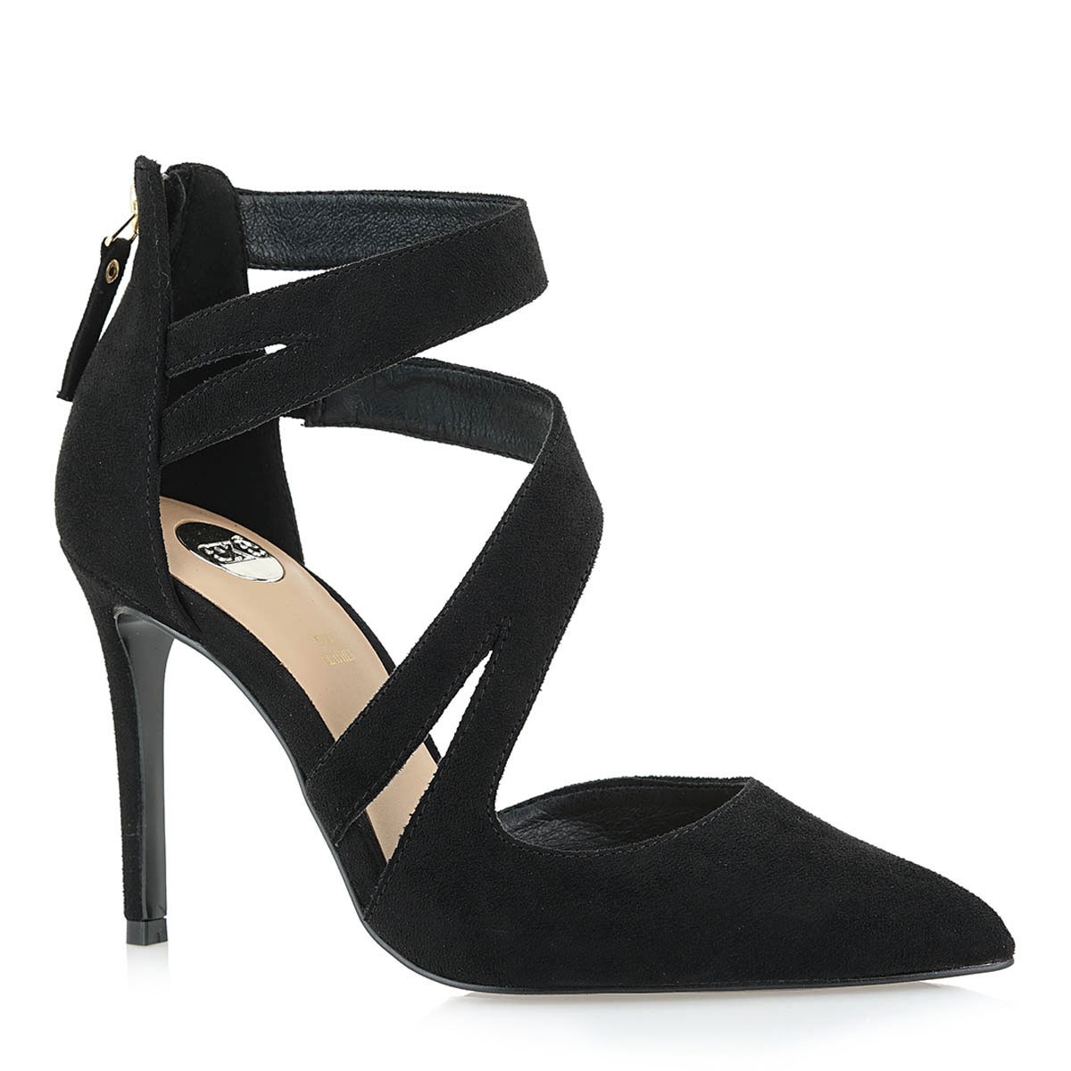 Exe Shoes Γυναικείες Γόβες 283-JESSICA-382 Μαύρο Καστόρι J17002835004