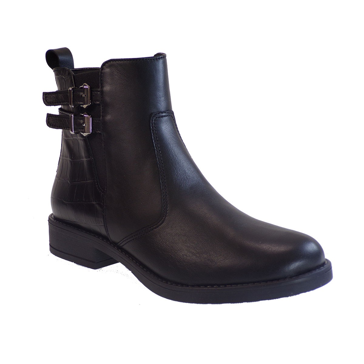 Fardoulis Shoes Γυναικεία Παπούτσια Αρβυλάκια 143 Μαύρο Δέρμα