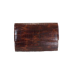 Bagiota Shoes Bags Γυναικεία Βραδινά Τσαντάκια 1016 Ταμπά  Κροκό