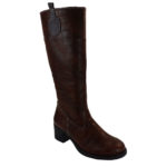 Katia shoes Γυναικεία Παπούτσια Μπότες Α73-Β Σοκολά Κροκό
