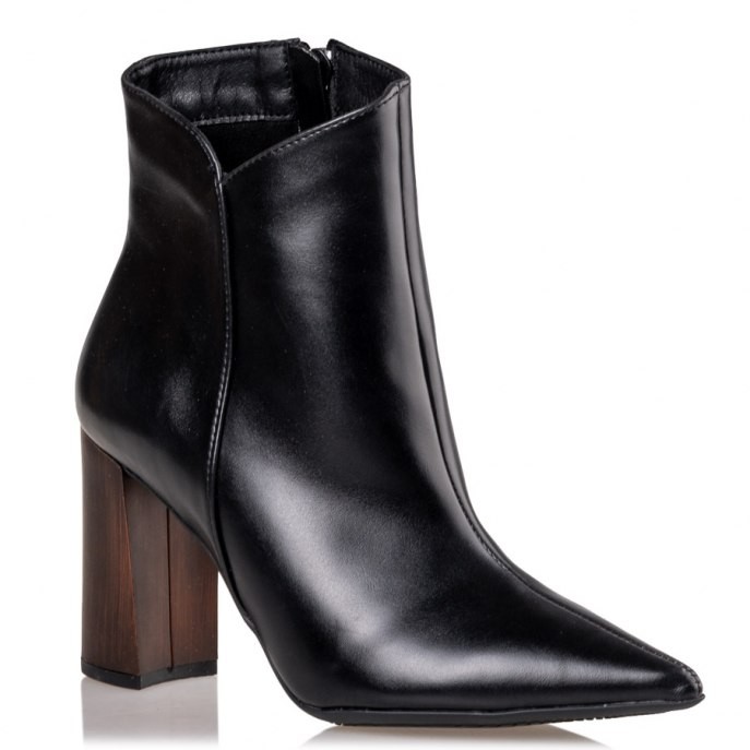 Mairiboo by Envie Shoes Γυναικεία Mποτάκια M03-10440-34 Μαύρο WOODY BOOTY