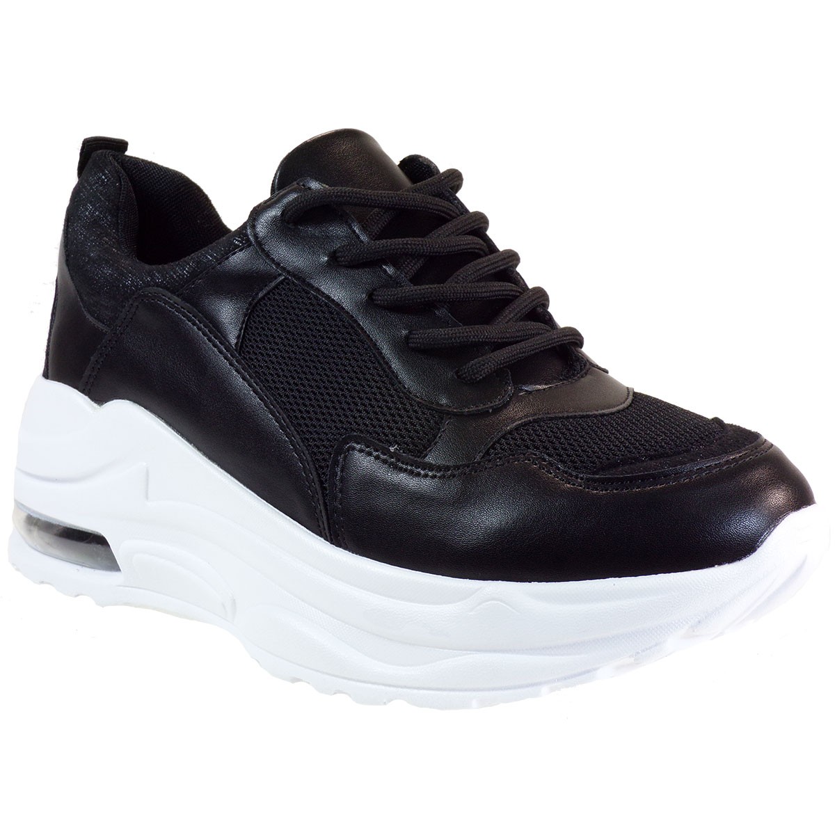 Bagiota Shoes Γυναικεία Παπούτσια Sneakers Αθλητικά Α2 Μαύρο