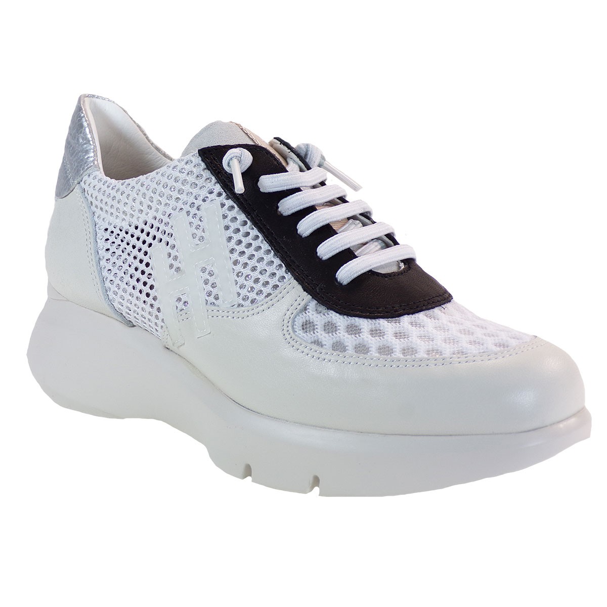 Hispanitas Γυναικεία Sneakers Αθλητικό HV00228 Λευκό Δέρμα