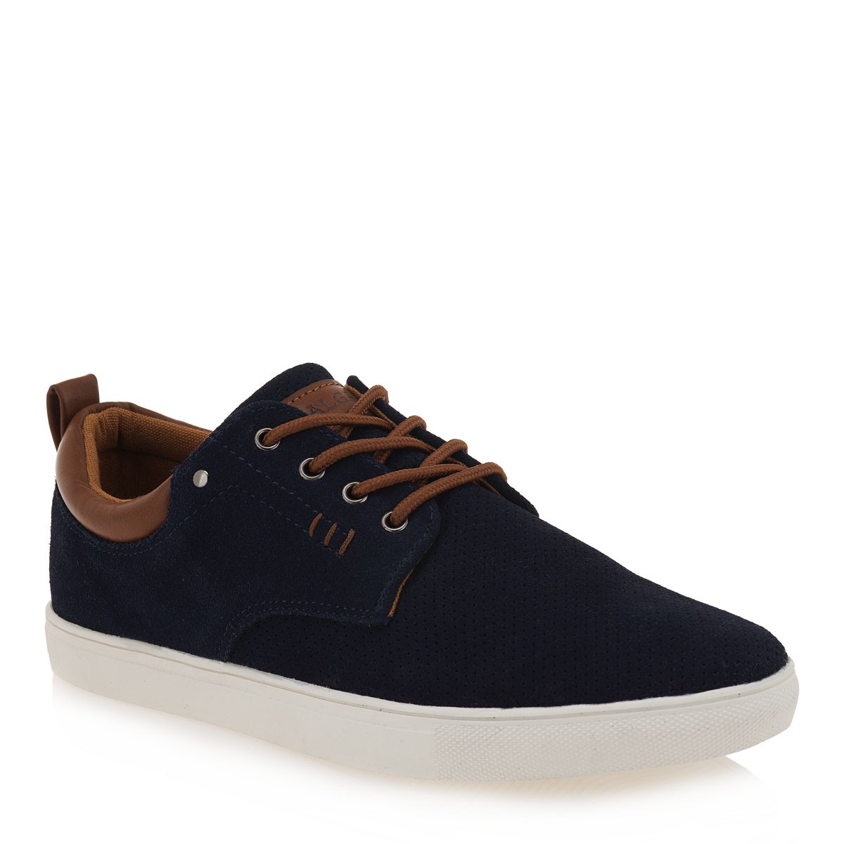 Calgary Ανδρικά Παπούτσια Sneakers 500-6005 Μπλέ Καστόρι Τρυπητό K57005001E47