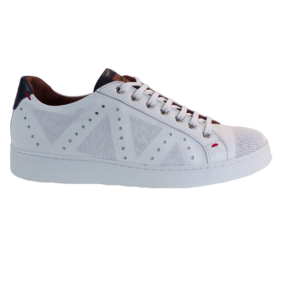 Robinson Ανδρικά Παπούτσια Sneakers 1576 Λευκό Δέρμα φωτογραφία