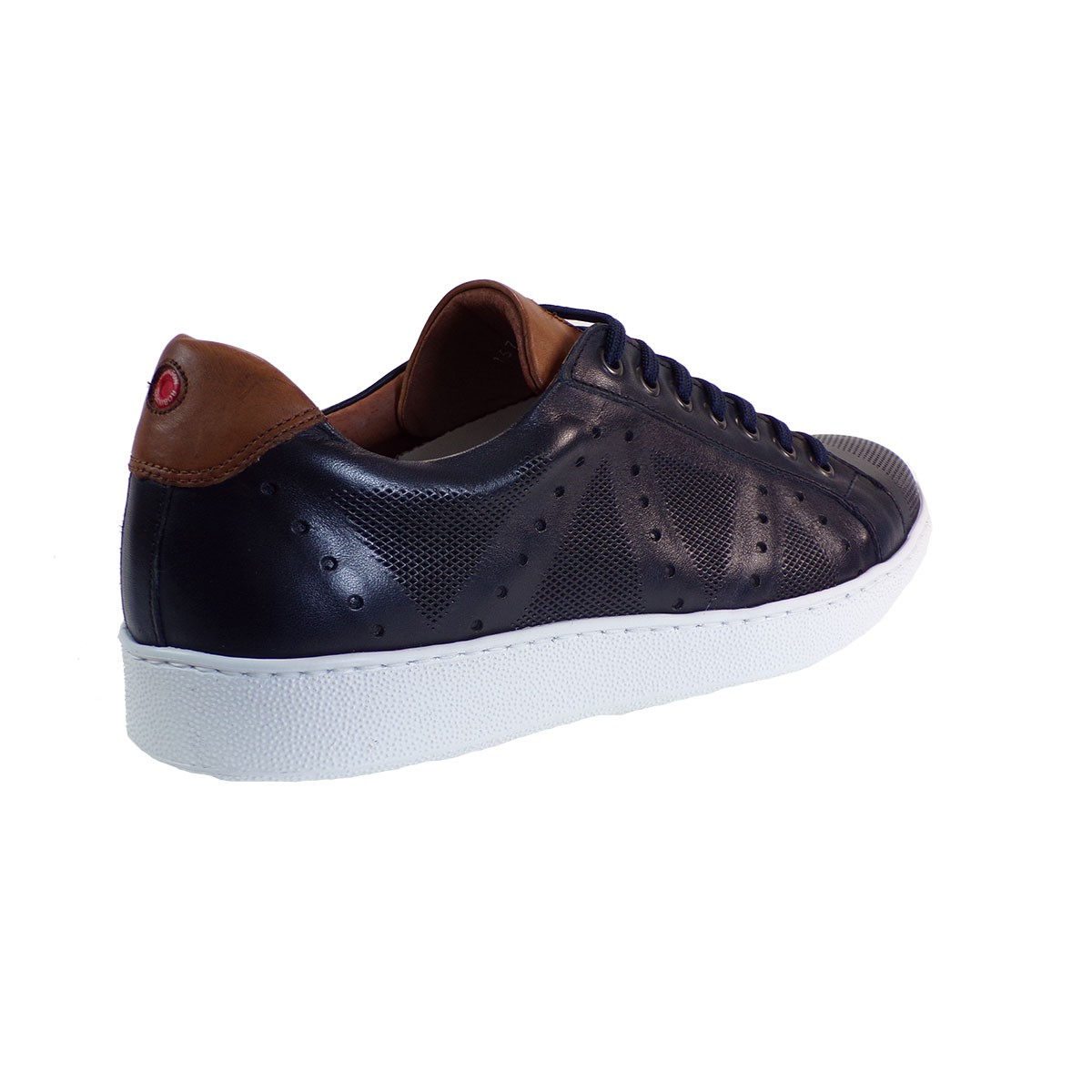 Robinson Ανδρικά Παπούτσια Sneakers 1576 Μπλέ Δέρμα φωτογραφία