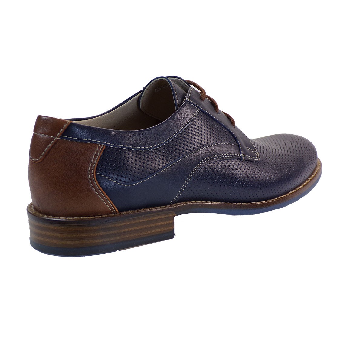 Softies Ανδρικά Παπούτσια 6998 Μπλέ Δέρμα φωτογραφία