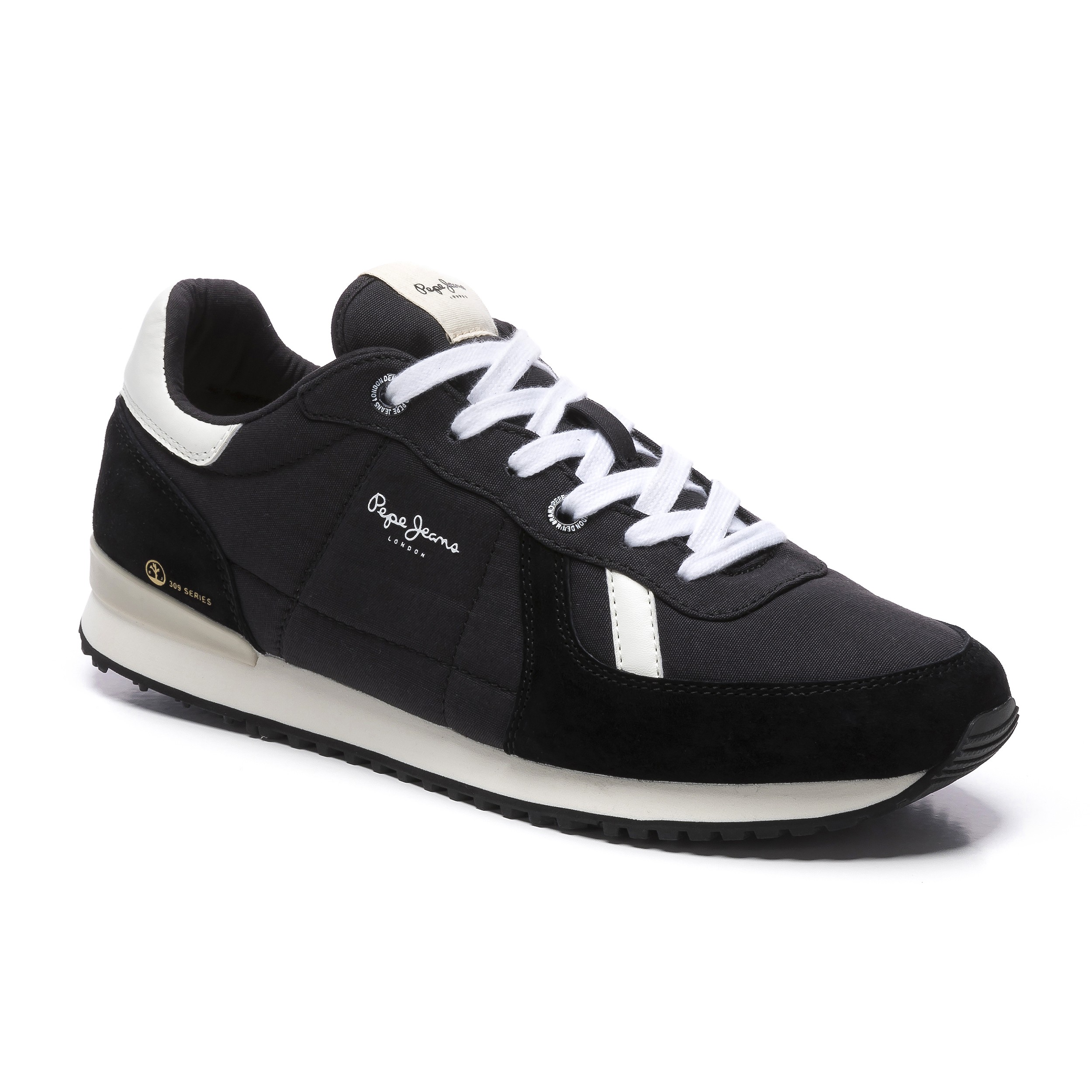 Pepe Jeans TINKER JOGGER Sneakers Ανδρικά Παπούτσια PMS30614-999 Μαύρο