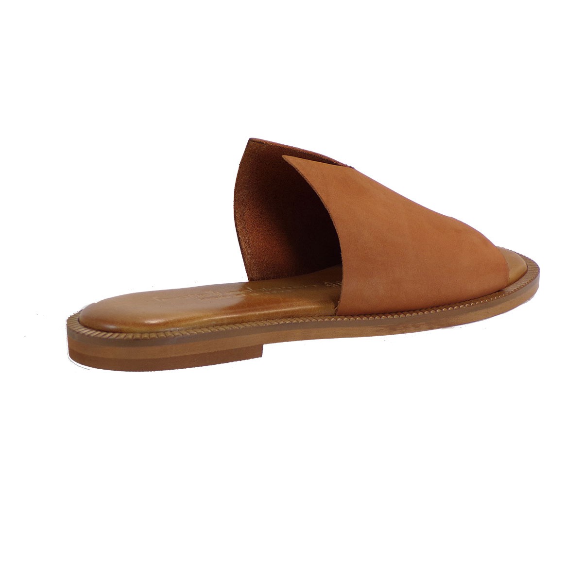 Fratelli Robinson Γυναικεία Παντόφλες 6319 Ταμπά Καστόρι Δέρμα φωτογραφία