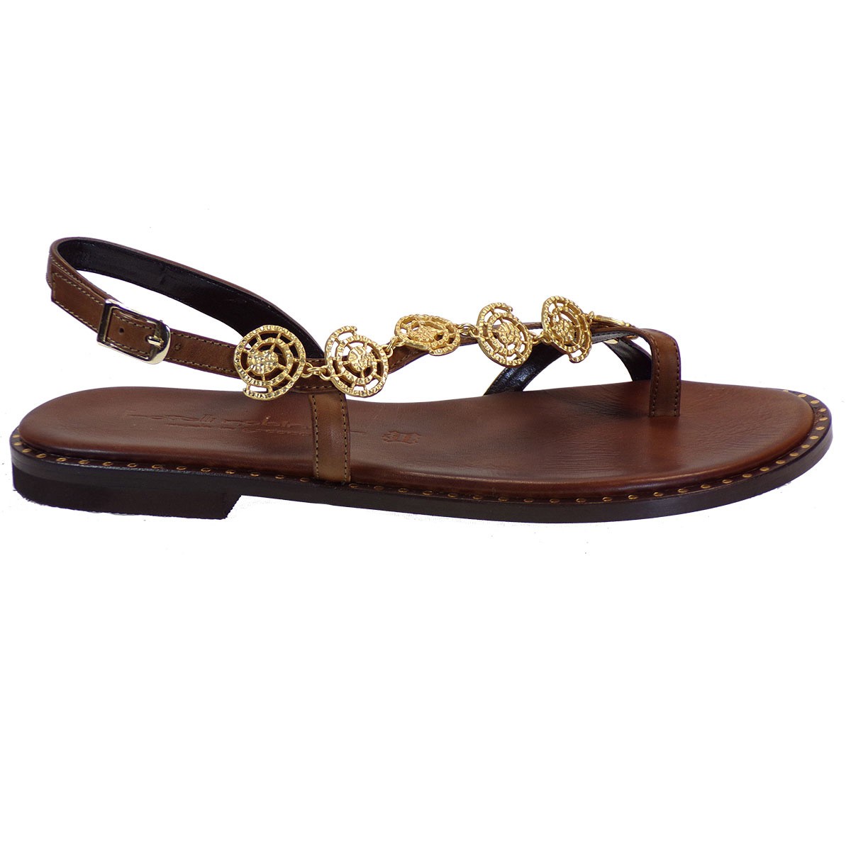 Women's Sandals Fratelli Robinson Brown