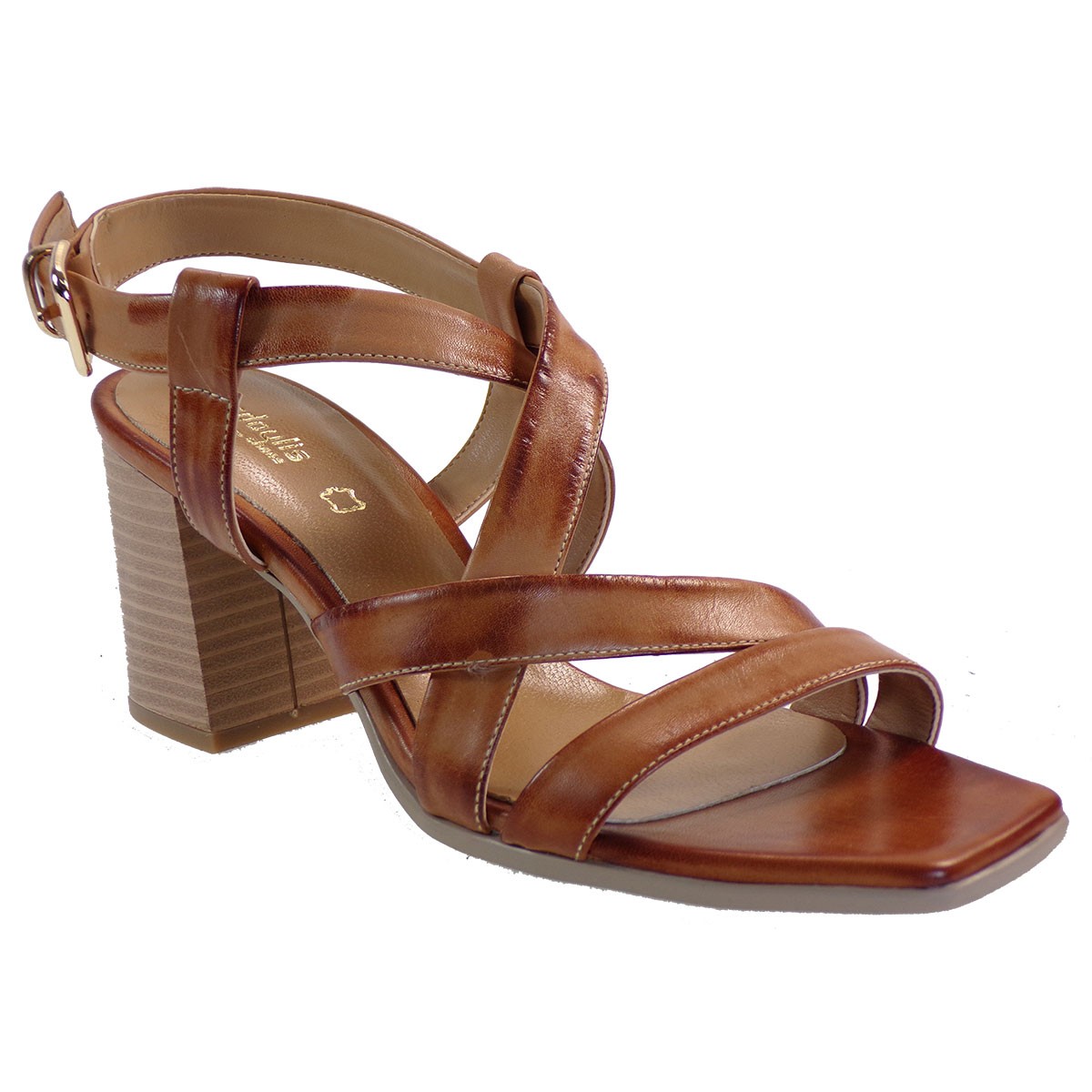 Fardoulis shoes Γυναικεία Παπούτσια Πέδιλα 76123 Ταμπά Δέρμα