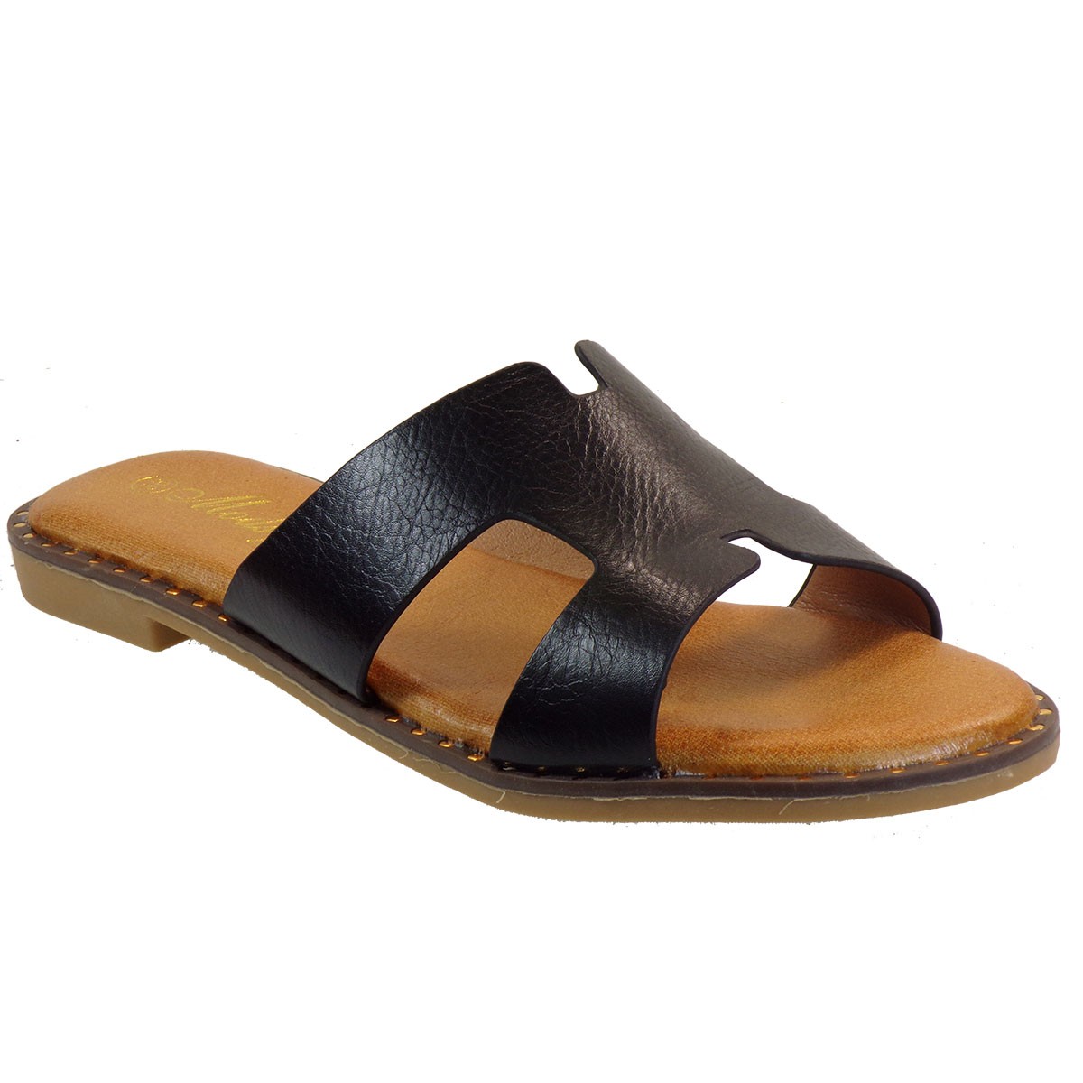 Bagiota Shoes Γυναικείες Παντόφλες CO32 Μαύρο