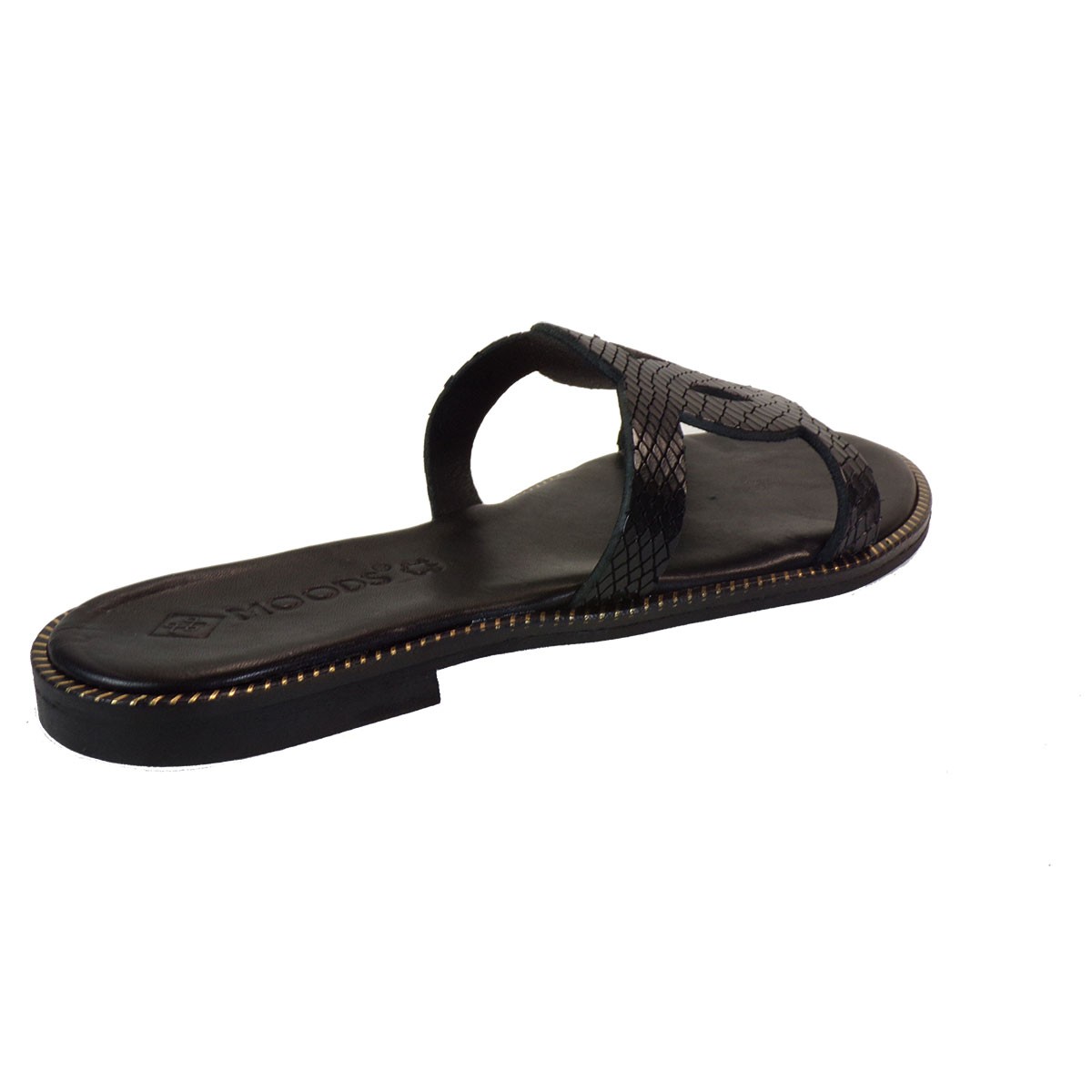 Women's Sandals Moods Shoes Black