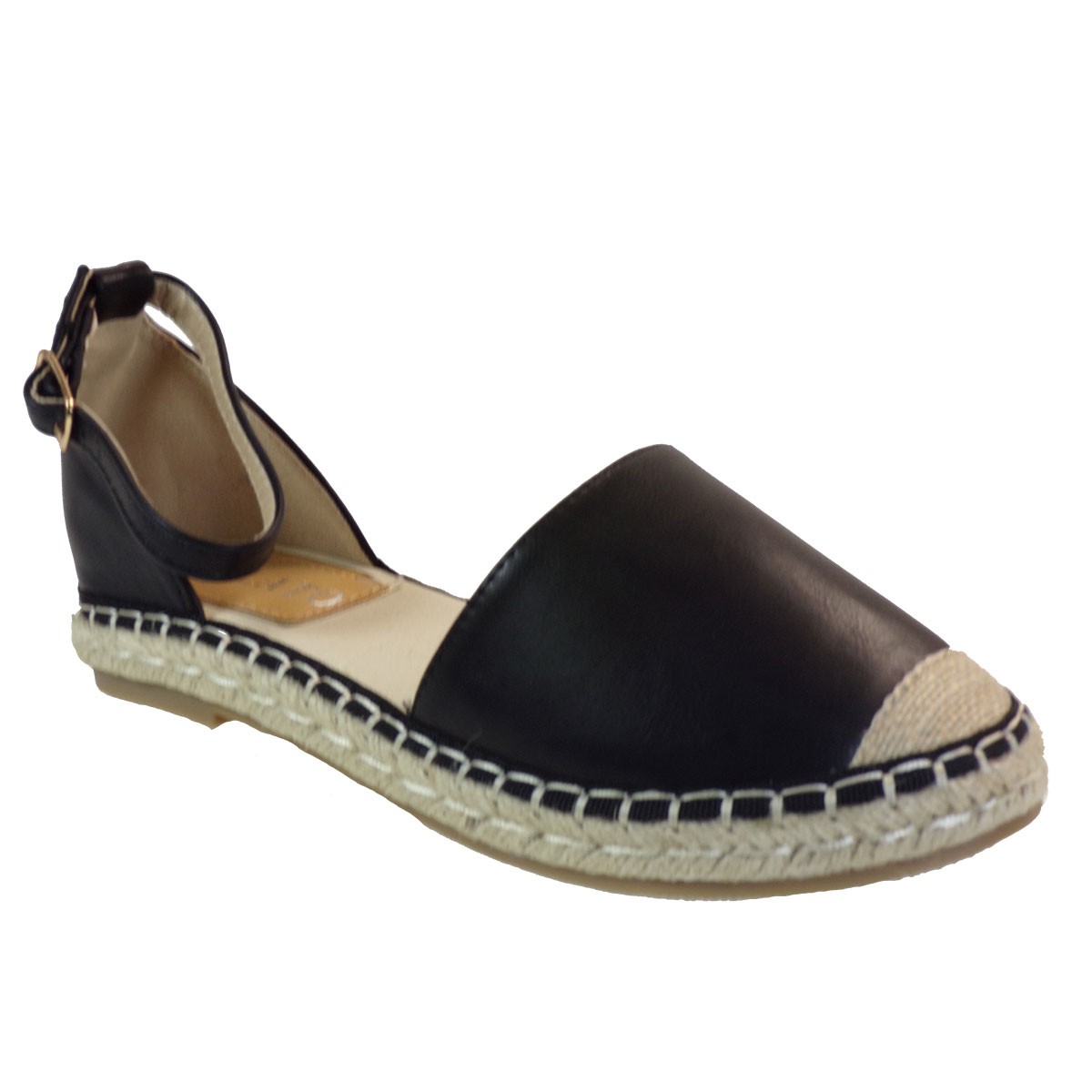 Bagiota shoes Εσπαντρίγιες Γυναικείες CL-1004 Mαύρο