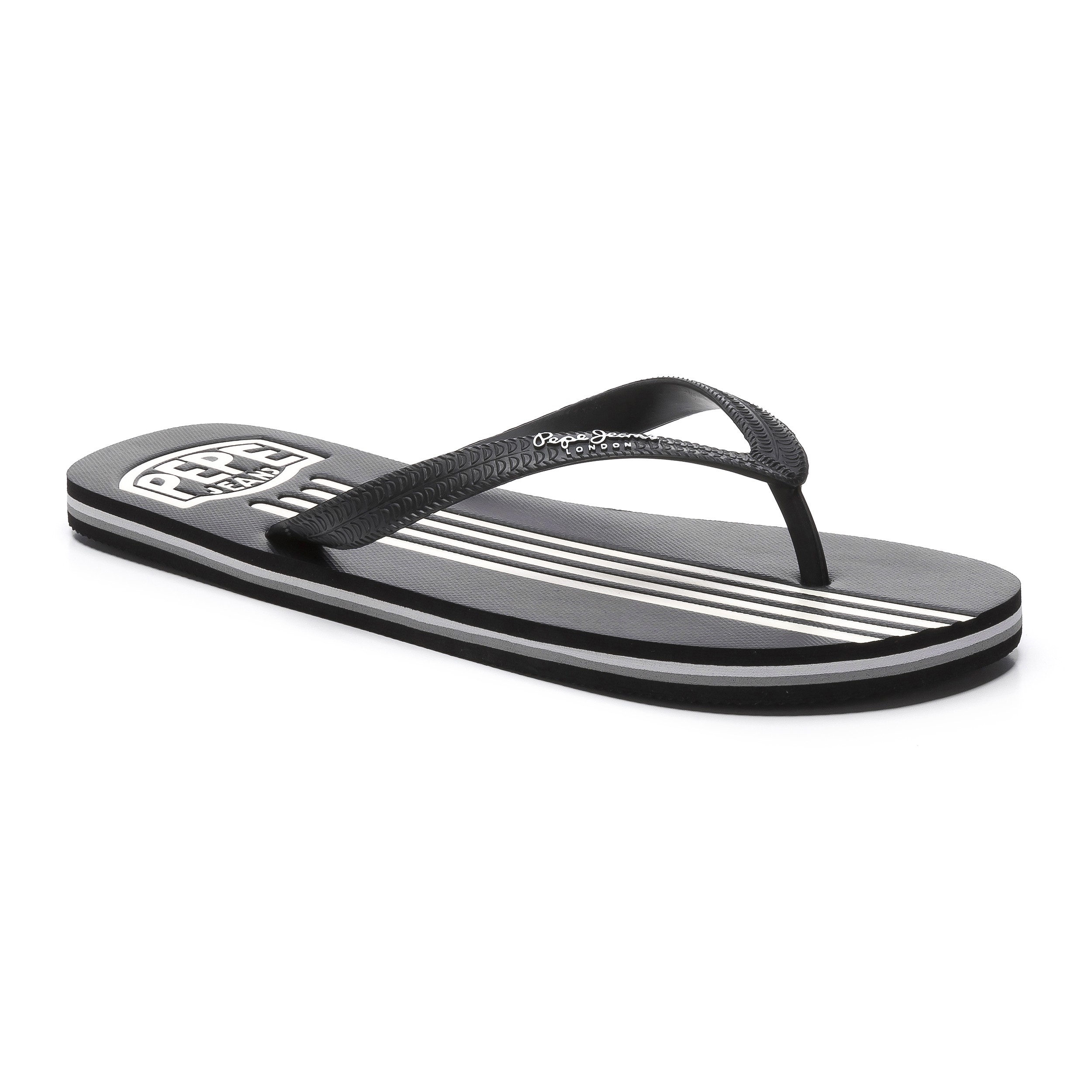Pepe Jeans SWIMMING Ανδρικές Παντόφλες PMS70089-999 Μαύρο