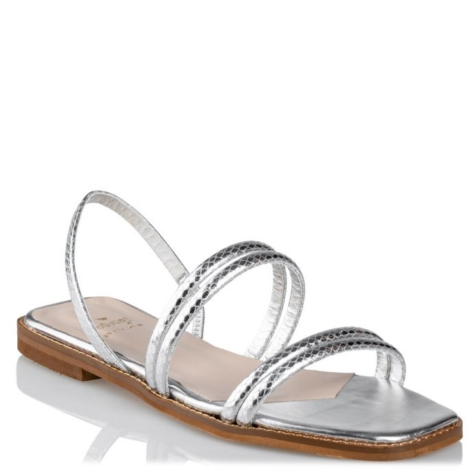 Mairiboo by Envie Shoes Γυναικεία Πέδιλα M03-11803-21 Ασημί VOULEZ VOUS