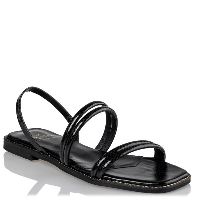 Mairiboo by Envie Shoes Γυναικεία Πέδιλα M03-11803-34 Μαύρο VOULEZ VOUS
