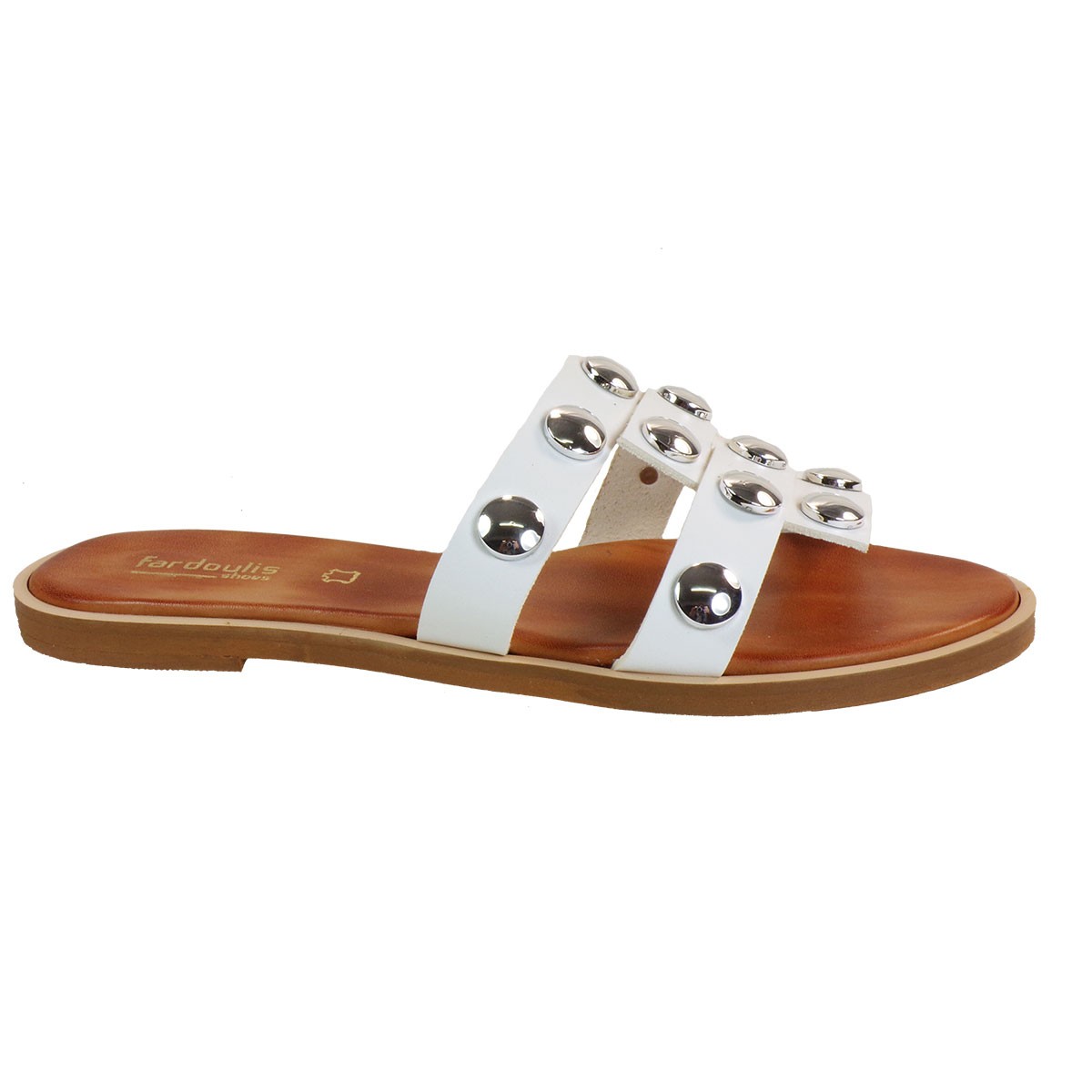 Women's Sandals Fardoulis Shoes White