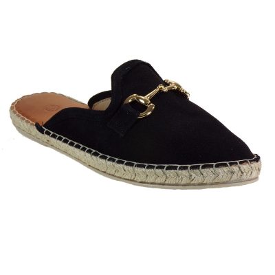 Envie Shoes Γυναικεία Παπούτσια Εσπαντρίγιες Ε02-11032-34 Μαύρο