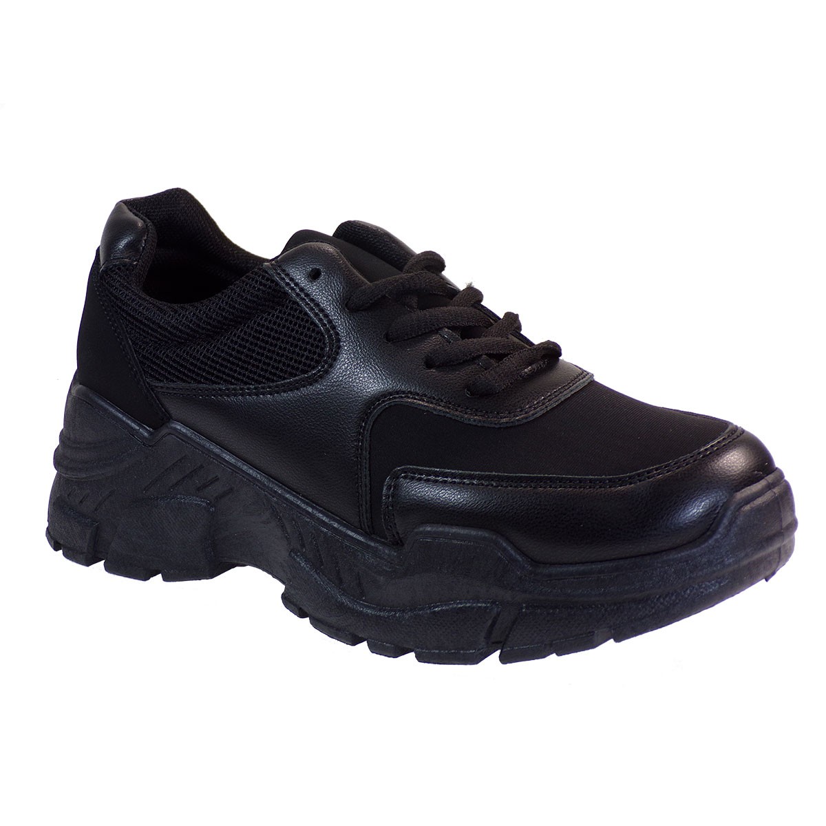 Bagiota Shoes Γυναικεία Παπούτσια Sneakers Αθλητικά GB-136 Μαύρο