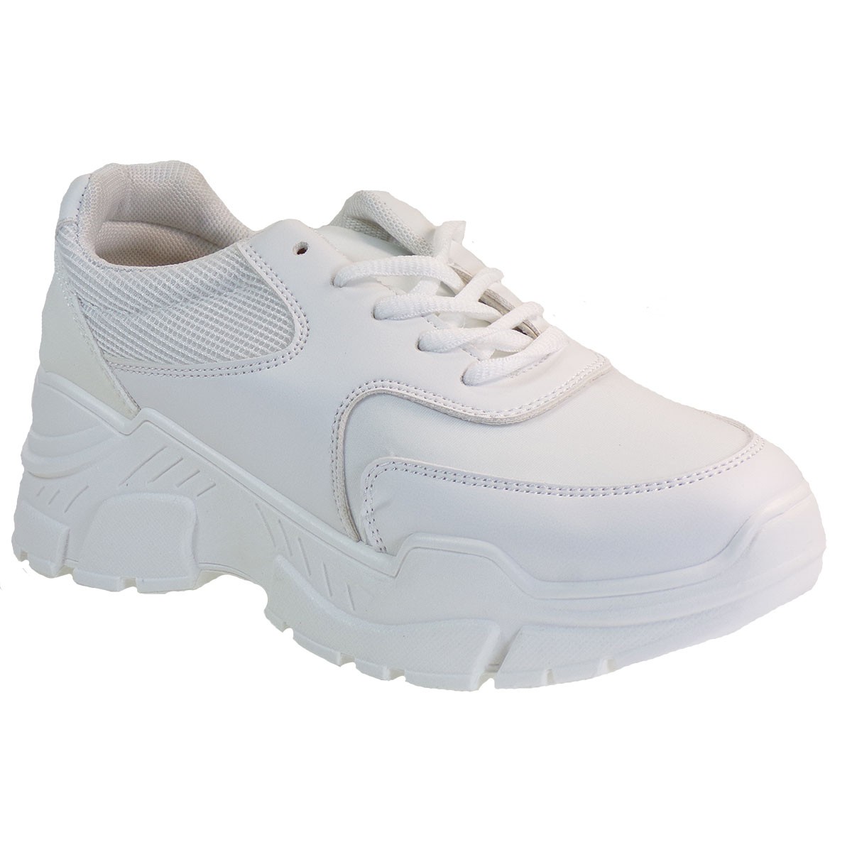 Bagiota Shoes Γυναικεία Παπούτσια Sneakers Αθλητικά GB-136 Λευκό