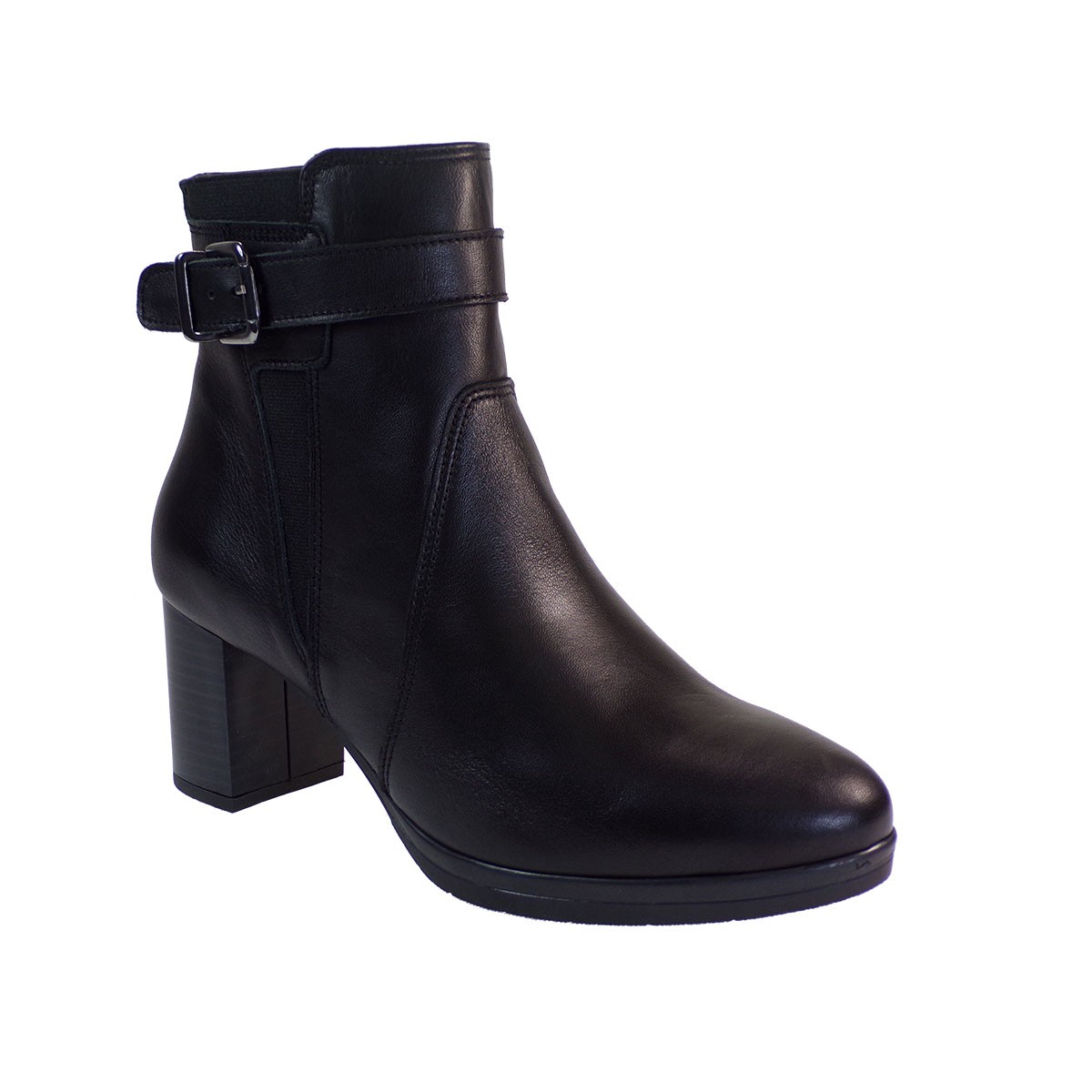 Fardoulis Shoes Γυναικεία Παπούτσια Μποτάκια 1326 Μαύρο Δέρμα